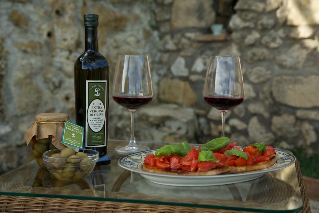 Agriturismo Podere Luchiano アメリア エクステリア 写真